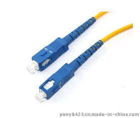 慈溪市芯藍電子廠SC 3.0單模單芯電信級光纖跳線產品解析與高清圖鑒